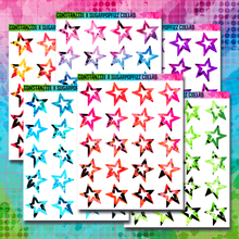 Load image into Gallery viewer, Girl Gang Star Sticker Sheet