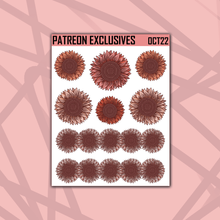 Load image into Gallery viewer, Fall Florals Deco Sticker Sheets