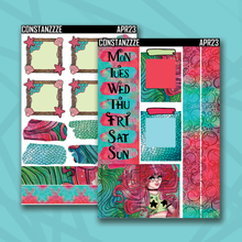 Load image into Gallery viewer, Red Mermaid Journaling Kit