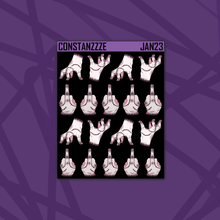 Load image into Gallery viewer, Blackout Wednesday Deco Sticker Sheets