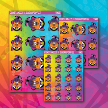Load image into Gallery viewer, Vampire Nugget Sticker Sheet