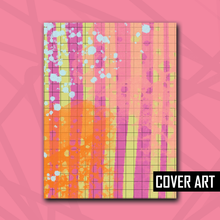 Load image into Gallery viewer, Warm Stripe Splatter Sleeved Album