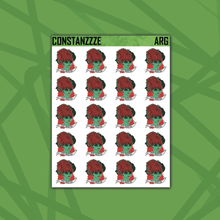 Load image into Gallery viewer, Argentina Sticker Sheet