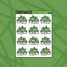 Load image into Gallery viewer, Beetle 🧃 Pumpkin Sticker Sheet