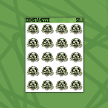 Load image into Gallery viewer, Scary Beetle 🧃 Sticker Sheet