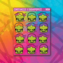 Load image into Gallery viewer, Green Bucket Sticker Sheet