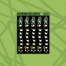 Load image into Gallery viewer, Blackout Beetle 🧃 Deco Box, Header, and Strips Sticker Sheets