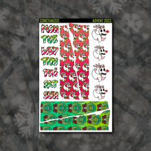 Load image into Gallery viewer, NBC 2023 Advent Day 12 Sticker Sheets