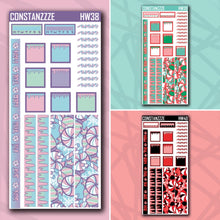 Load image into Gallery viewer, Kandi Winter Hobonichi Weeks Sticker Kit