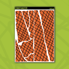 Load image into Gallery viewer, Jumbo Traditional Crisscross Rippies Sticker Sheet