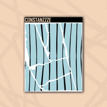 Load image into Gallery viewer, Pastel Stripes Small Rippies Sticker Sheet