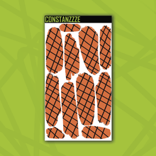 Load image into Gallery viewer, Traditional Crisscross Large Swatch Sticker Sheet