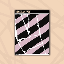 Load image into Gallery viewer, Pastel Thick Stripe Small Rippies Sticker Sheet