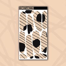 Load image into Gallery viewer, Pastel Dot and Stripes Large Swatch Sticker Sheet