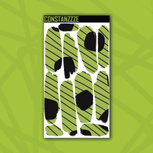 Load image into Gallery viewer, Traditional Dot and Stripes Large Swatch Sticker Sheet