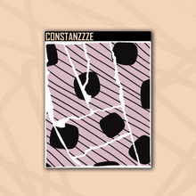 Load image into Gallery viewer, Pastel Dot With Stripes Small Rippies Sticker Sheet