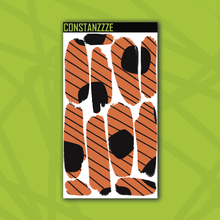 Load image into Gallery viewer, Traditional Dot and Stripes Large Swatch Sticker Sheet