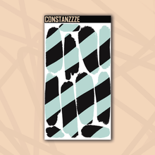 Load image into Gallery viewer, Pastel Thick Stripe Large Swatch Sticker Sheet