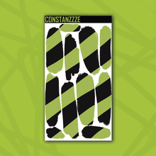 Load image into Gallery viewer, Traditional Thick Stripe Large Swatch Sticker Sheet