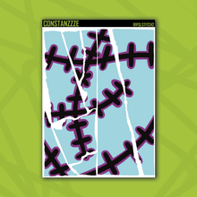 Load image into Gallery viewer, Jumbo Traditional Sally Rippies Sticker Sheet