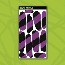 Load image into Gallery viewer, Traditional Thick Stripe Large Swatch Sticker Sheet