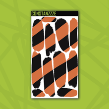 Load image into Gallery viewer, Traditional Thick Stripe Large Swatch Sticker Sheet