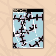 Load image into Gallery viewer, Pastel Sally Small Rippies Sticker Sheet