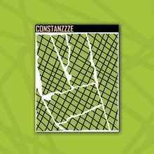 Load image into Gallery viewer, Traditional Crisscross Small Rippies Sticker Sheet