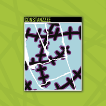 Load image into Gallery viewer, Traditional Sally Stitched Small Rippies Sticker Sheet