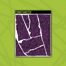 Load image into Gallery viewer, Traditional Swirlies Small Rippies Sticker Sheet