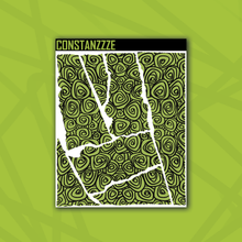 Load image into Gallery viewer, Traditional Swirlies Small Rippies Sticker Sheet