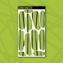 Load image into Gallery viewer, Traditional Stripes Large Swatch Sticker Sheet