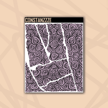 Load image into Gallery viewer, Pastel Swirlies Small Rippies Sticker Sheet