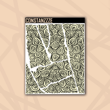 Load image into Gallery viewer, Pastel Swirlies Small Rippies Sticker Sheet