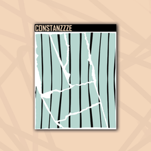 Load image into Gallery viewer, Pastel Stripes Small Rippies Sticker Sheet