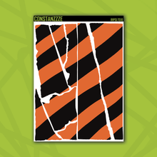 Load image into Gallery viewer, Jumbo Traditional Thick Stripe Rippies Sticker Sheet