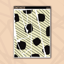 Load image into Gallery viewer, Jumbo Pastel Dot and Stripes Rippies Sticker Sheet