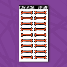 Load image into Gallery viewer, Bone Header Sticker Sheet