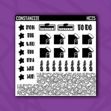 Load image into Gallery viewer, Ghostie Hobonichi Cousin Sticker Kit