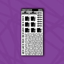 Load image into Gallery viewer, Ghostie Hobonichi Weeks Sticker Kit