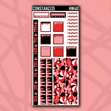 Load image into Gallery viewer, Kandi Winter Hobonichi Weeks Sticker Kit