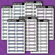Load image into Gallery viewer, Bone Header Sticker Sheet