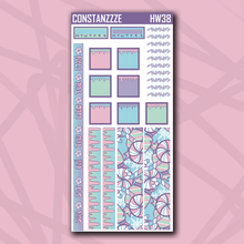 Load image into Gallery viewer, Kandi Winter Hobonichi Weeks Sticker Kit