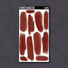 Load image into Gallery viewer, Large Dark Holiday Color Swatch Sticker Sheet