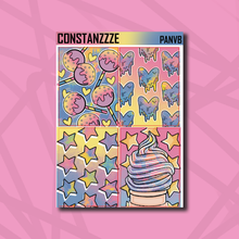 Load image into Gallery viewer, Pan Ice Cream Pride Deco Box Sticker Sheet