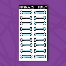 Load image into Gallery viewer, Bone Header Sticker Sheet