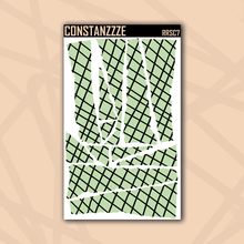 Load image into Gallery viewer, Pastel Crisscross Rippies Sticker Sheet