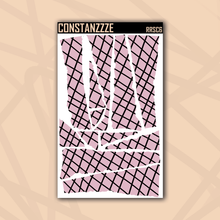 Load image into Gallery viewer, Pastel Crisscross Rippies Sticker Sheet