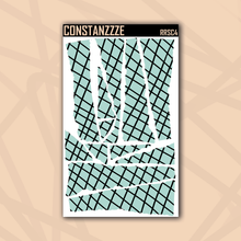 Load image into Gallery viewer, Pastel Crisscross Rippies Sticker Sheet