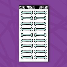 Load image into Gallery viewer, Bone Header Sticker Sheet